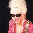  ?? Domenic Forcella / Contribute­d photo ?? Christine Ohlman performs at the CT Post Mall on May 1 with drummer Libery DeVitto.