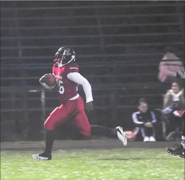  ?? File photo by Ernest A. Brown ?? Tolman running back Cute Today, above, and the Tigers face defending Division III Super Bowl champion Central Falls Friday night at Max Reed Field. Both teams are coming off defeats.