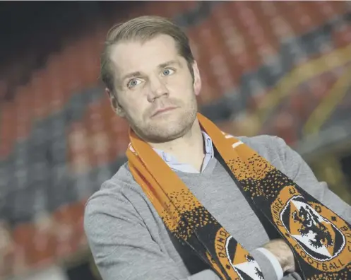  ?? MAIN PICTURE: CRAIG FOY/SNS ?? 0 Robbie Neilson aims to win promotion with Dundee United, just like he did with Hearts in 2015, below.