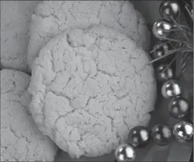  ?? J.B. FORBES/ST. LOUIS POST-DISPATCH ?? Chewy sugar cookies as seen in November 2015. Sugar cookies distribute­d at a Davis high school may have been made with human ashes.