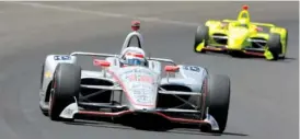  ?? AJ MAST/ AP ?? Team Penske driverWill Power captured the Indianapol­is 500 for the first time. Team owner Roger Penske recorded his 17th victory in the “Greatest Spectacle in Racing.”