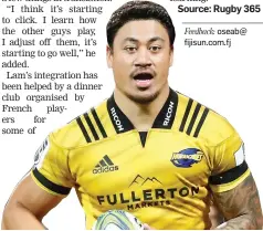  ??  ?? Former New Zealand sevens internatio­nal Ben Lam.