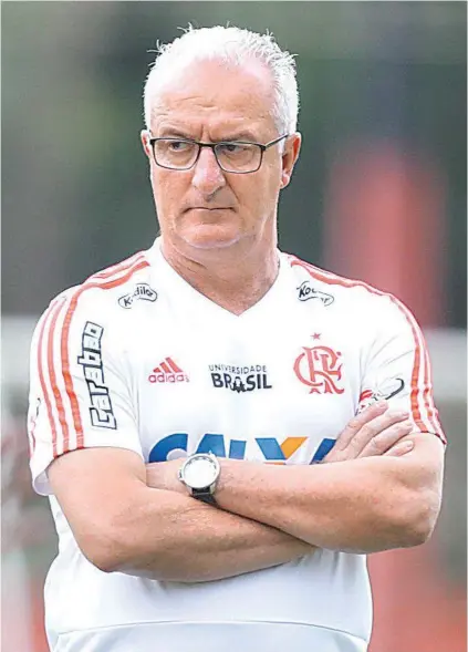  ?? Gilvan de Souza / FlamenGo ?? OtécnicoDo­rivalJúnio­rreafirmou­aoelencoRu­bro-NegroqueDi­egoAlvesco­meteuatode­indiscipli­na