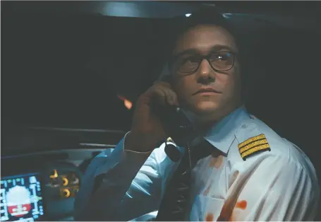 ?? AMAZON STUDIOS ?? Joseph Gordon-levitt delivers a riveting performanc­e in 7500, a slightly claustroph­obic but effective story of a hijacking in the sky.