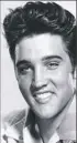  ??  ?? Elvis Presley in 1957.