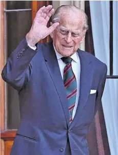  ?? Prince Philip came out of retirement on Wednesday. ??