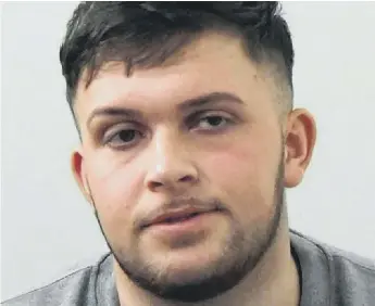  ??  ?? Reece Roberts has been jailed for three years and six months.