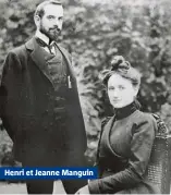  ??  ?? Henri et Jeanne Manguin