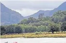  ??  ?? > Llyn Padarn, Llanberis, where a sword sculpture has been proposed as a tribute to the Gwynedd Princes