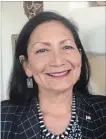  ?? RUSSELL CONTRERAS THE ASSOCIATED PRESS ?? Deb Haaland, of Pueblo of Laguna, is one of the first two Indigenous women ever elected to Congress.