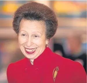 ?? Picture: Robert Perry. ?? The Princess Royal will officially open the stables.