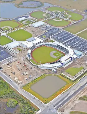  ?? BARTON MALOW ?? CoolToday Park will be the new Braves’ spring training facility in 2020.