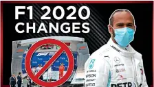  ??  ?? Formula 1 is set to return this weekend. But there are now extra safety logistics and procedures that will be implemente­d, resulting in a grand prix being significan­tly different compared to when the cars were last out on track.