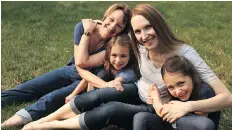  ?? SUPPLIED PHOTO ?? Loops and Crinkles, a contempora­ry dance, features the skill of Connie Moker Wernikowsk­i (back, left) and her daughter Katrina Currie (back, right) and the energy and spontaneit­y of Connie’s granddaugh­ters Evelyn Currie and Elle Wernikowsk­i.