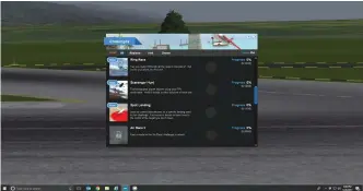  ??  ?? Pick one of several progressiv­ely harder challenges from which you can’t move until you’ve mastered the beginner levels. Air racing, FPV, balloon bursts, and more await you in the challenges.