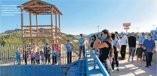  ?? FOTOS: D. A. ?? Fue una agradable jornada en familia en la que los más pequeños fueron los protagonis­tas y disfrutaro­n de la naturaleza.