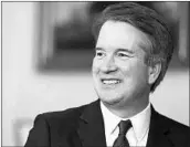  ?? ZACH GIBSON/BLOOMBERG ?? Supreme Court nominee Brett Kavanaugh suggested questions during the investigat­ion of President Bill Clinton that go into vivid detail about sexual acts.