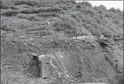  ?? HT PHOTO ?? At least two people were killed and two others went missing after a Border Road Organisati­on hut collapsed due to a landslide triggered by a cloudburst in Chamoli district, Uttarakhan­d, on Friday. The incident occurred between Juma and Bhapkund on JoshimathM­alari road, over 300 km from Dehradun.