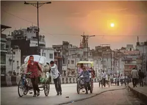  ??  ?? “Time To Go Home” documents part of the life of the urban poor in new delhi.