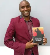  ?? Picture: MADELEINE CHAPUT ?? JOB WELL DONE: Fort Hare student Dida Copiso, 20, displays a copy of his debut novel, ‘Nothing Can Be Something – Something Can Be Nothing’.