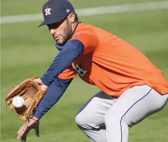  ?? PHOTO AFP ?? Le Québécois Abraham Toro aura un plus grand rôle chez les Astros en raison des nombreux cas de COVID-19 au sein de l’équipe.