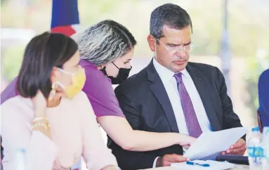  ?? tonito.zayas@gfrmedia.com ?? Pierluisi sostuvo que los alcaldes fueron orientados sobre las ayudas que pudieran servir para revitaliza­r los cascos urbanos.