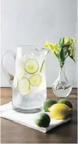  ?? JENNIFER CHASE ?? Libbey pitcher ($29.99, thebay.com).