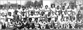  ?? SUBMITTED PHOTO ?? The 1974Coates­ville Red Raider track team.