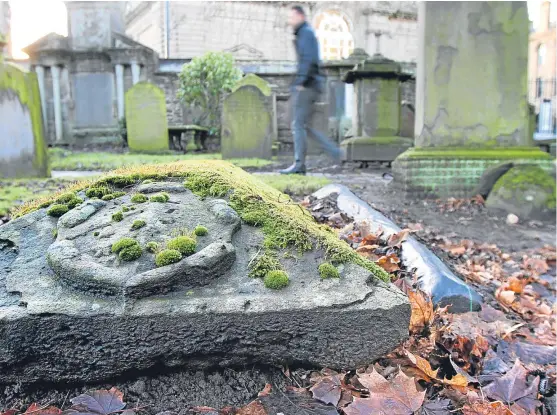  ?? Picture: Kris Miller. ?? The 13th Century stone was discovered during a digital mapping exercise last July.