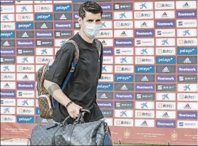  ?? FOTO: EFE ?? Álvaro Morata tendrá que hacer las maletas de nuevo con destino a Italia