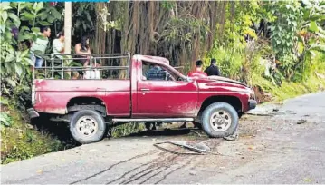  ?? ?? San Pedro Nonualco.
El fallecido iba en la parte trasera del vehículo. Del impacto cayó al piso y se fracturó el cráneo.