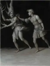  ??  ?? 2. Apollo and Daphne, 1513, Pontormo (1494–1557), oil on canvas, 61.9 × 48.9cm. Bowdoin College Museum of Art, Brunswick, on loan to Nicholas Hall, New York