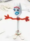  ?? Ryan Kost / The Chronicle ?? The reporter’s Forky.