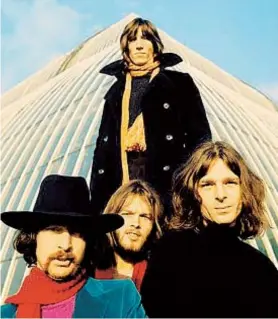 ?? STORM THORGERSON ?? Pink Floyd about 50 years ago, shortly before the English band ascended to stardom with 1973’s “The Dark Side of the Moon.”