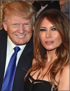  ??  ?? Women problem? Trump and third wife Melania