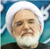  ??  ?? Mehdi Karroubi