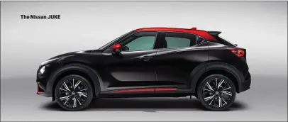  ??  ?? The Nissan JUKE