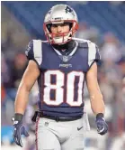  ?? DAVID BUTLER II/USA TODAY SPORTS ?? Losing wide receiver Danny Amendola in free agency will hurt the Patriots.