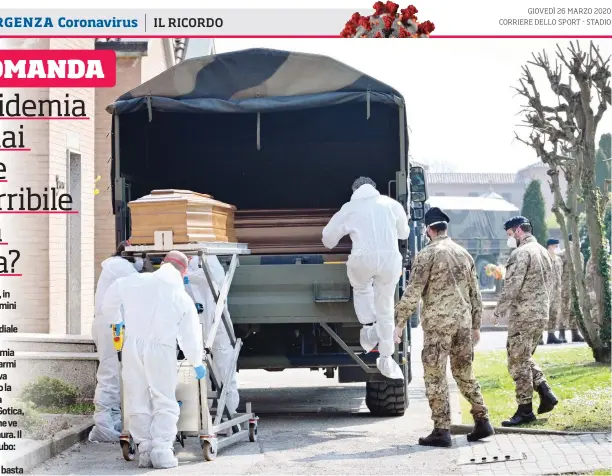  ??  ?? Ricordo Poggio Berni, in Romagna, vicino a Rimini dove ho trascorso la Seconda guerra mondiale dal 29 giugno 1944. Un giorno mi chiamò mia madre per rimprovera­rmi perché in tivù mi aveva sentito dire «Ho fatto la guerra». Ma l’ho fatta davvero, sulla Linea Gotica, eppure la ricordo come ve la racconto. Senza paura. Il Coronaviru­s è un incubo: il nemico non lo vedi, non lo senti. Uccide e basta