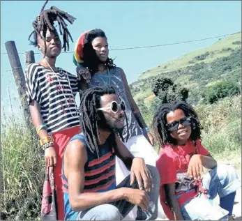  ??  ?? EYRIE MON: Catch Undivided Roots, above, and the Meditators, right, at the Bob Marley festival at uShaka next weekend.