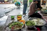  ??  ?? In Vietnam, it’s essential to check out the street food.