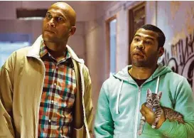  ?? Warner Bros. Pictures ?? Keegan-Michael Key, left, is Clarence and Jordan Peele is Rell in “Keanu.”