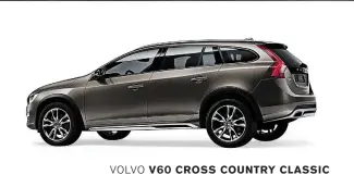  ??  ?? VOLVO V60 CROSS COUNTRY CLASSIC