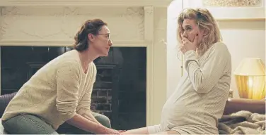  ??  ?? Molly Parker, left, as Eva and Vanessa Kirby as Martha in
Pieces Of A Woman.