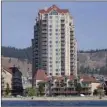  ?? Contribute­d ?? Condominiu­ms can also cost close to $700,000 or more if they are spacious and luxurious.Two-bedroom, two-bathroom No. 401 in the Sunset tower on Kelowna’s waterfront is for sale for $698,888.