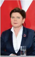  ?? Foto: afp ?? Rücktritt nach nur zwei Jahren: Beata Szydlo ist zurückgetr­eten.