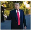  ?? AL DRAGO / THE NEW YORK TIMES ?? President Donald Trump said Monday his administra­tion would not immediatel­y pursue a proposal to raise the age limit for buying an assault rifle to 21.