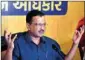  ?? FILE PHOTO ?? Delhi CM Arvind Kejriwal addresses a press conference in Vadodara, Sunday