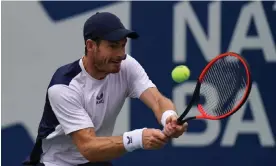  ?? ?? Andy Murray will be unseeded at the US Open this month. Photograph: Anadolu Agency/ Getty Images