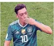  ?? FOTO: DPA ?? Mesut Özil, 29, will nicht mehr für Deutschlan­d spielen.